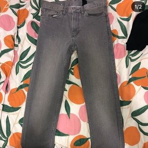 Grey jeans